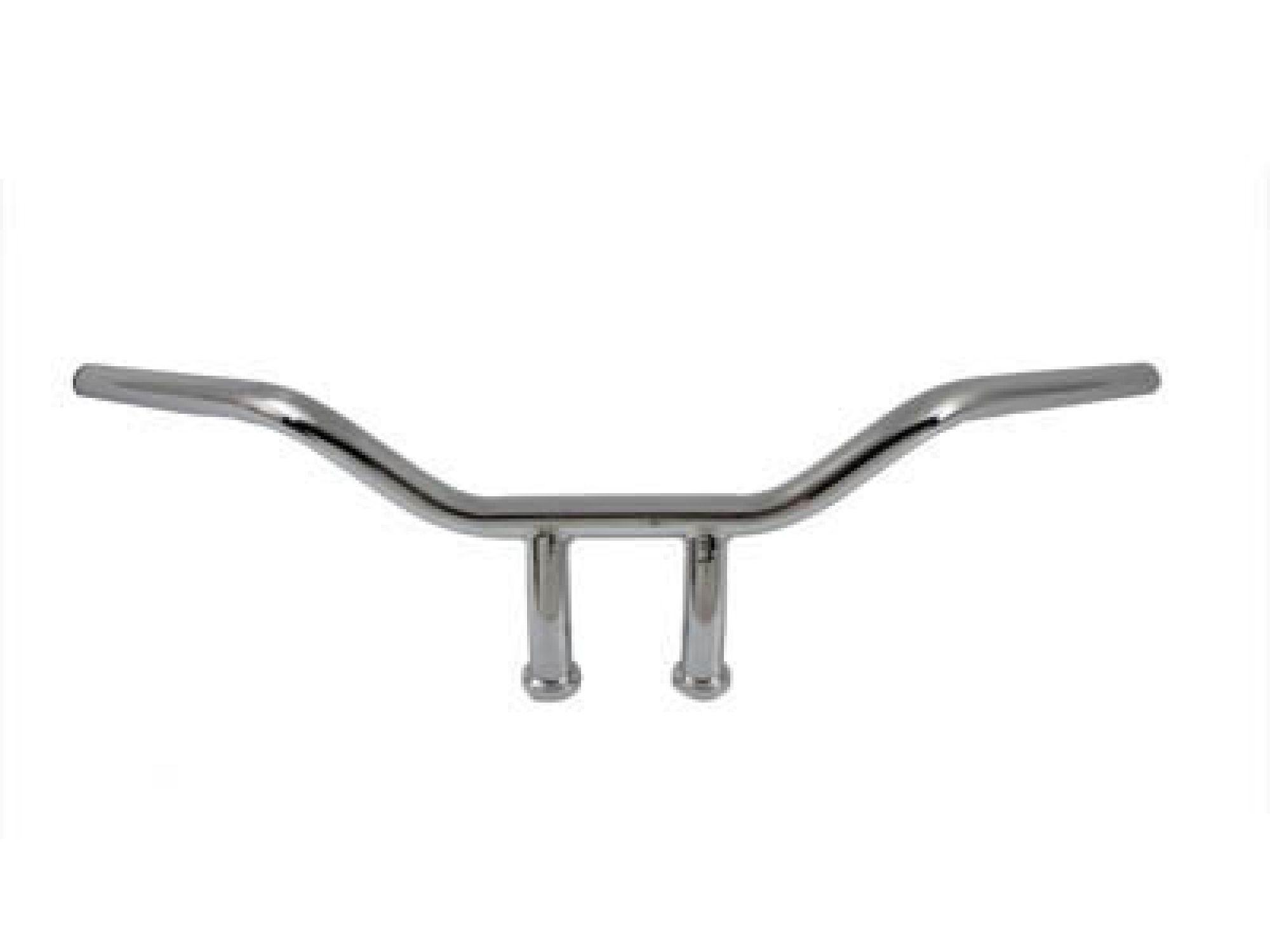 3-1/2" Riser Bar Handlebar with Indents