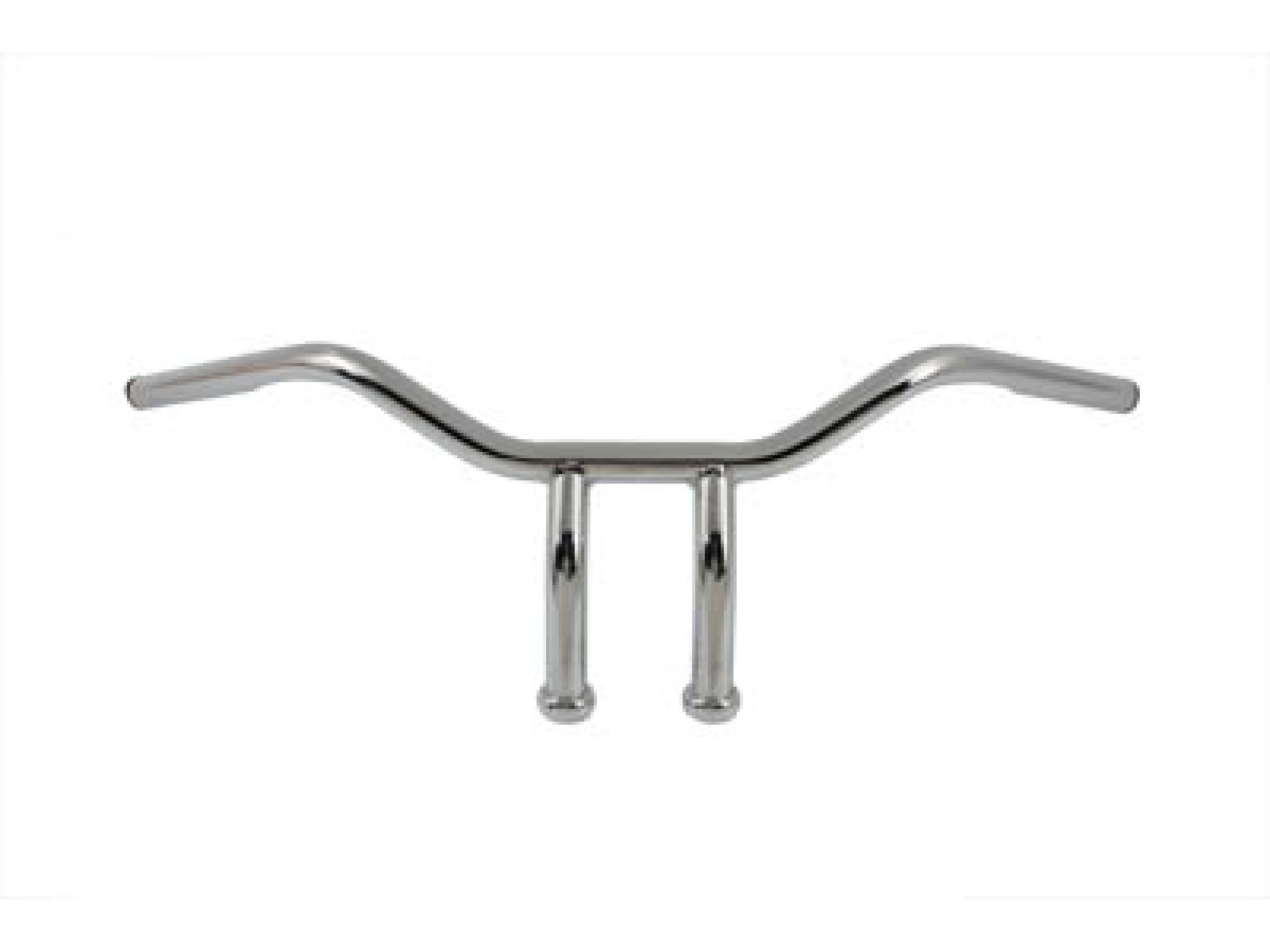 7-1/2" Riser Bar Handlebar with Indents