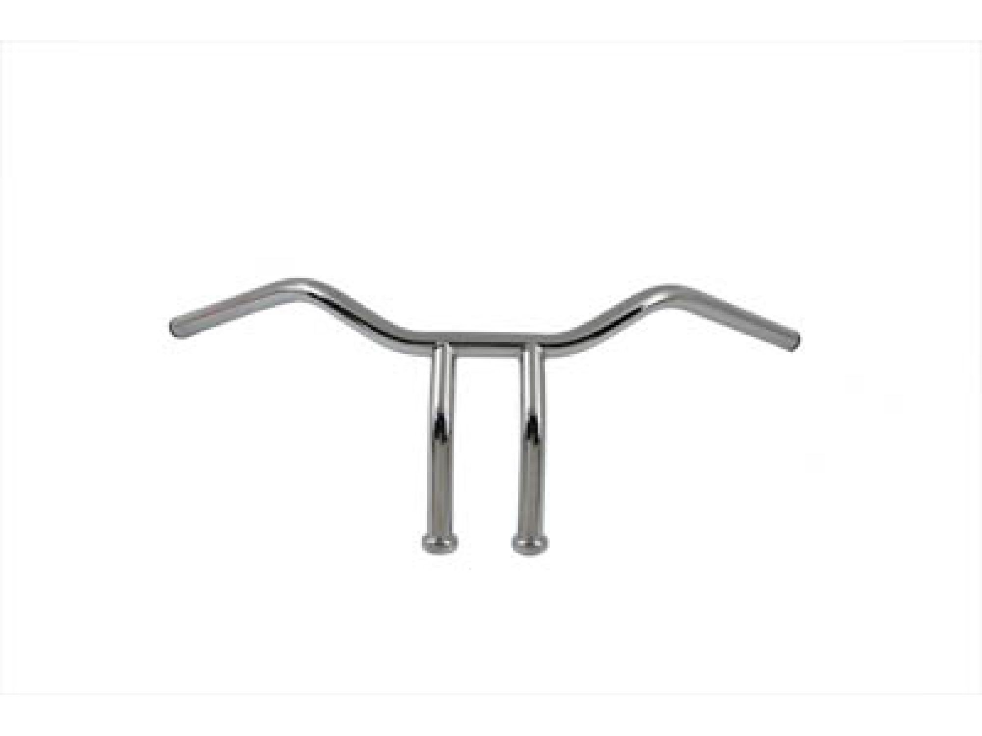 8" Riser Handlebar without Indents