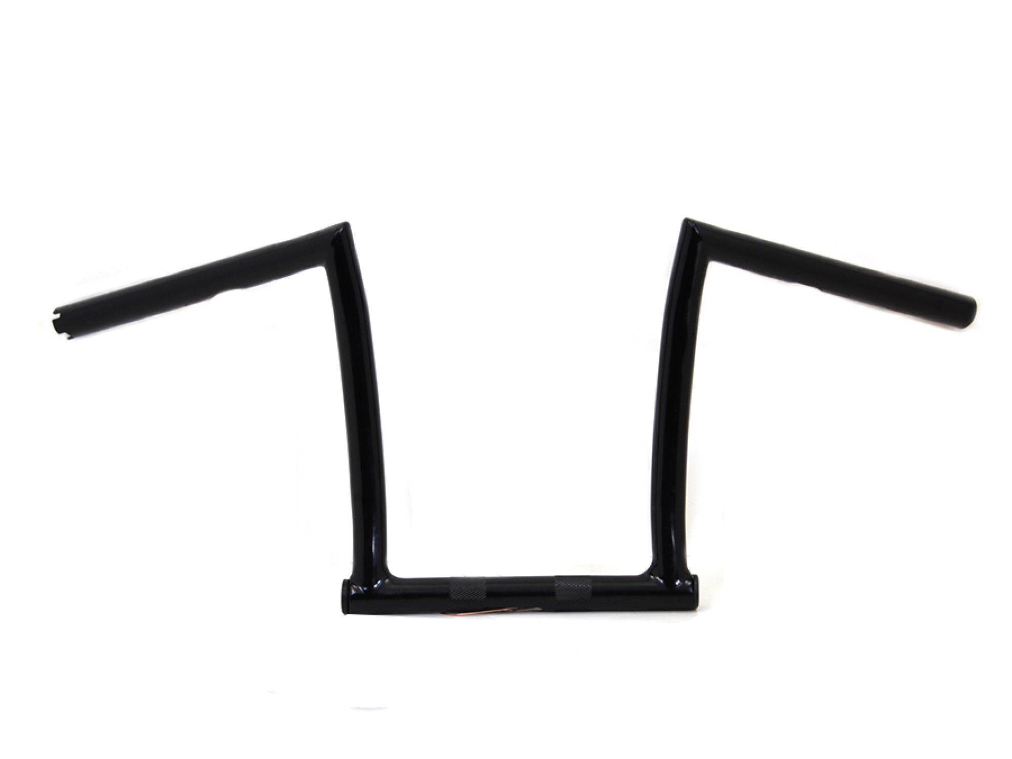 11" Black ChiZeled Z-Bar Handlebar with Indents