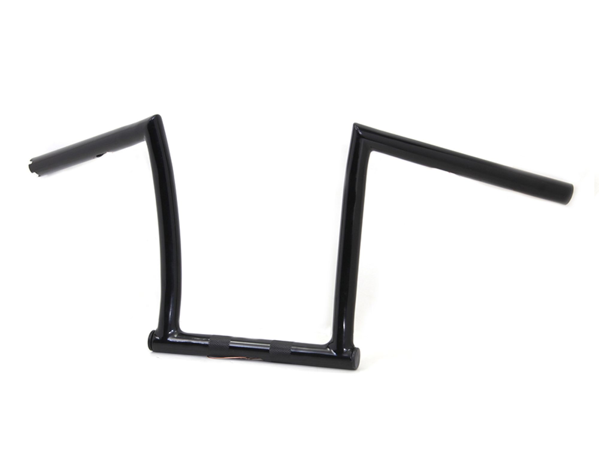 11" Black ChiZeled Z-Bar Handlebar with Indents