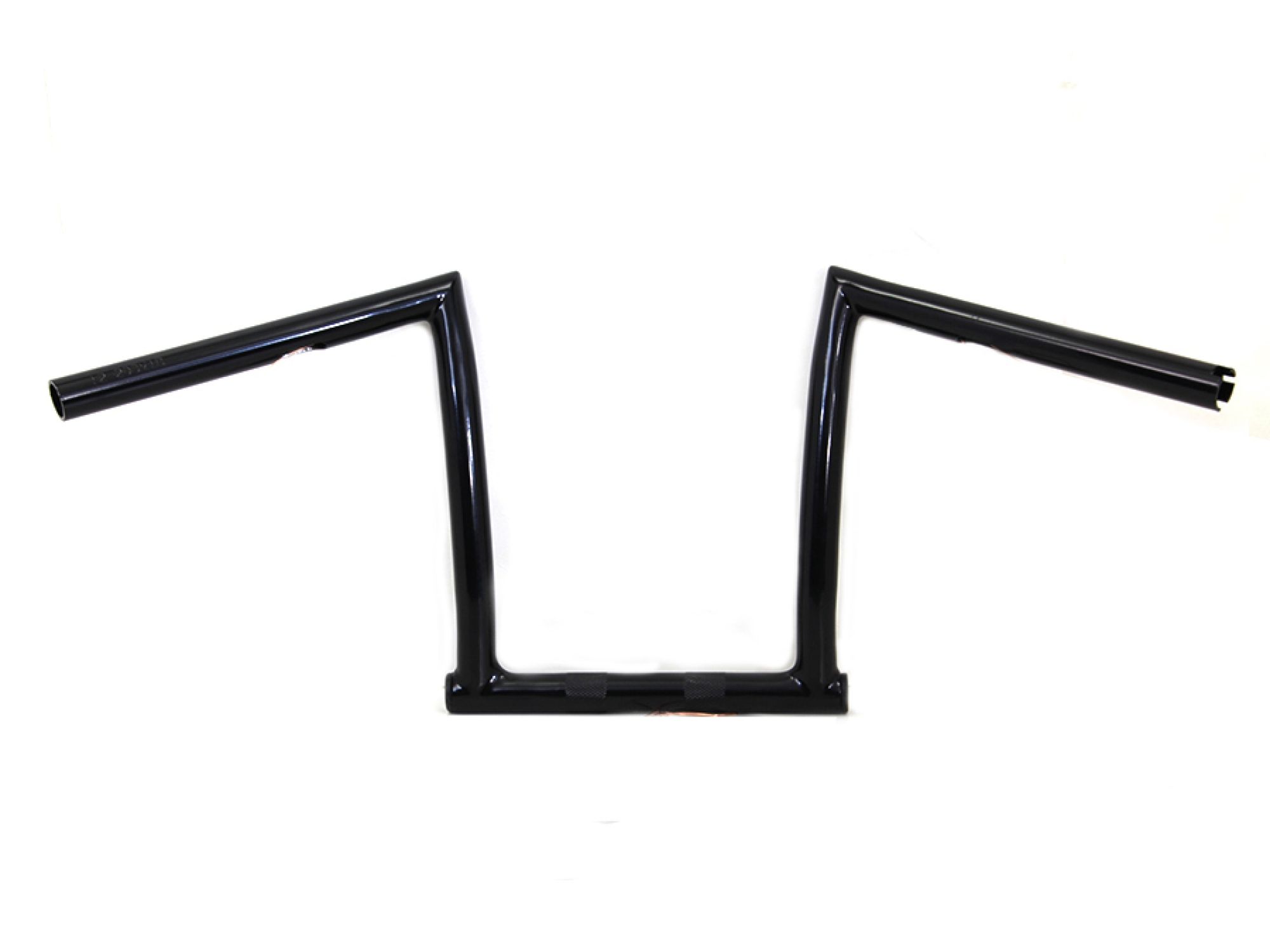 11" Black ChiZeled Z-Bar Handlebar with Indents