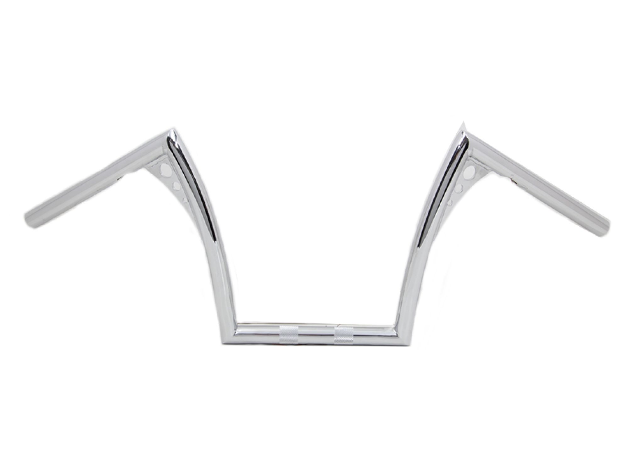 12" Pirate Z-Bar Handlebar Chrome