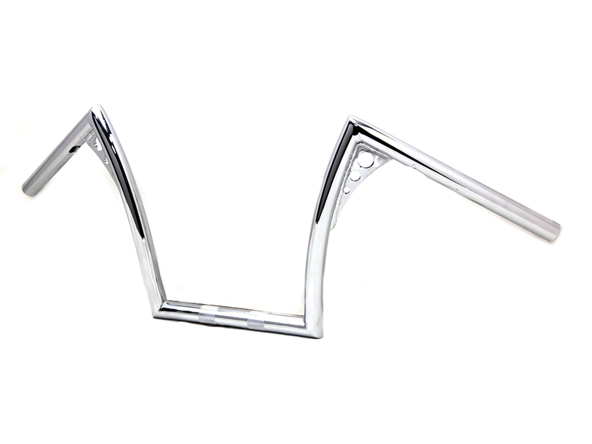 12" Pirate Z-Bar Handlebar Chrome