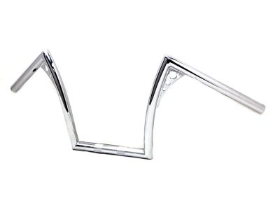 12" Pirate Z-Bar Handlebar Chrome