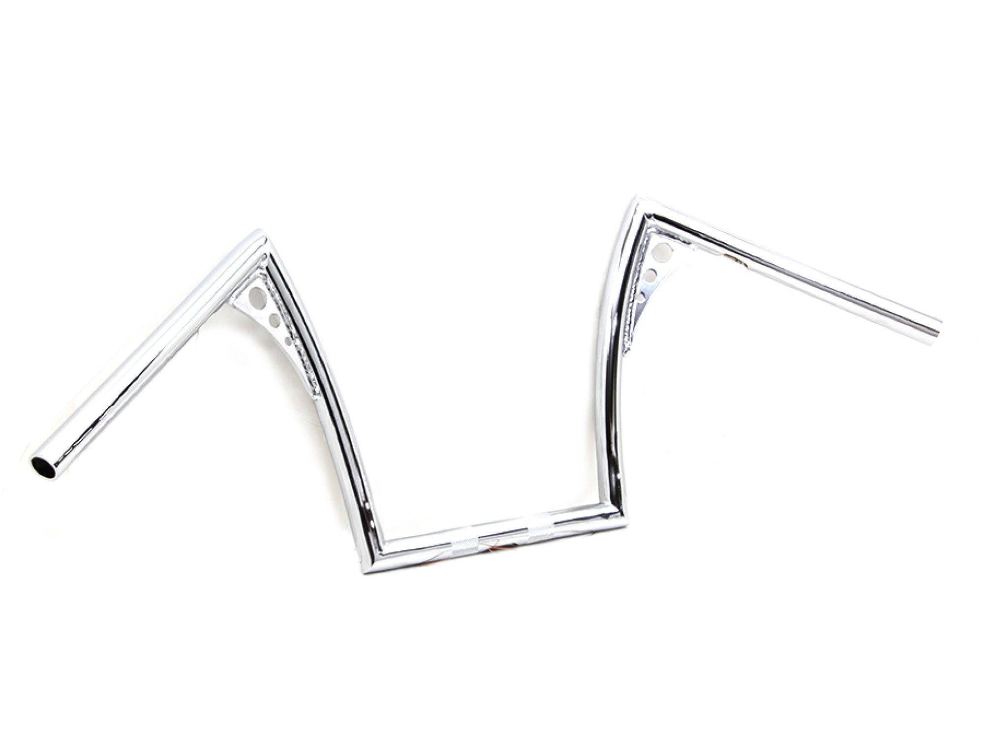 12" Pirate Z-Bar Handlebar Chrome