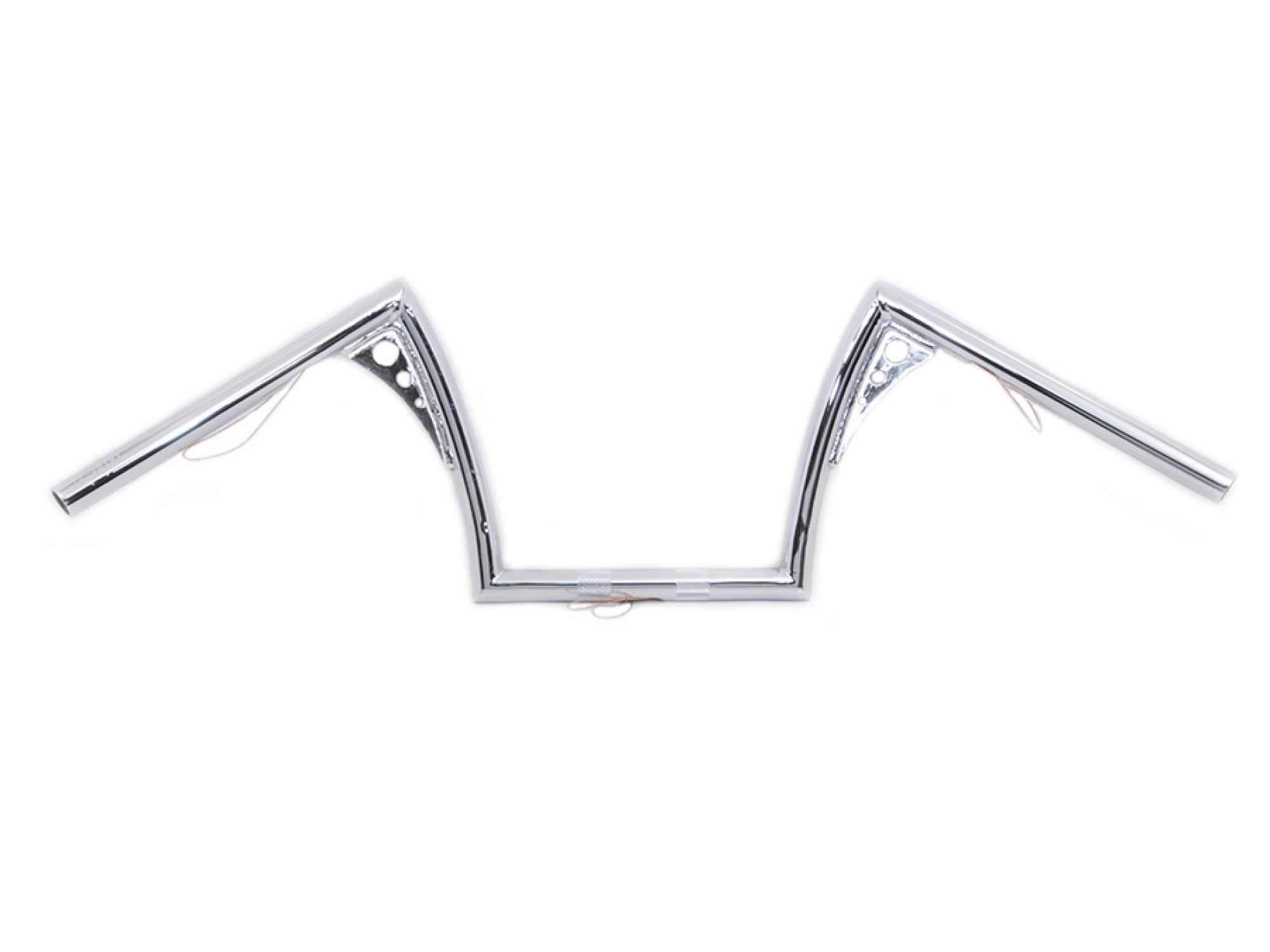 10" Pirate Z-Bar Handlebar Chrome
