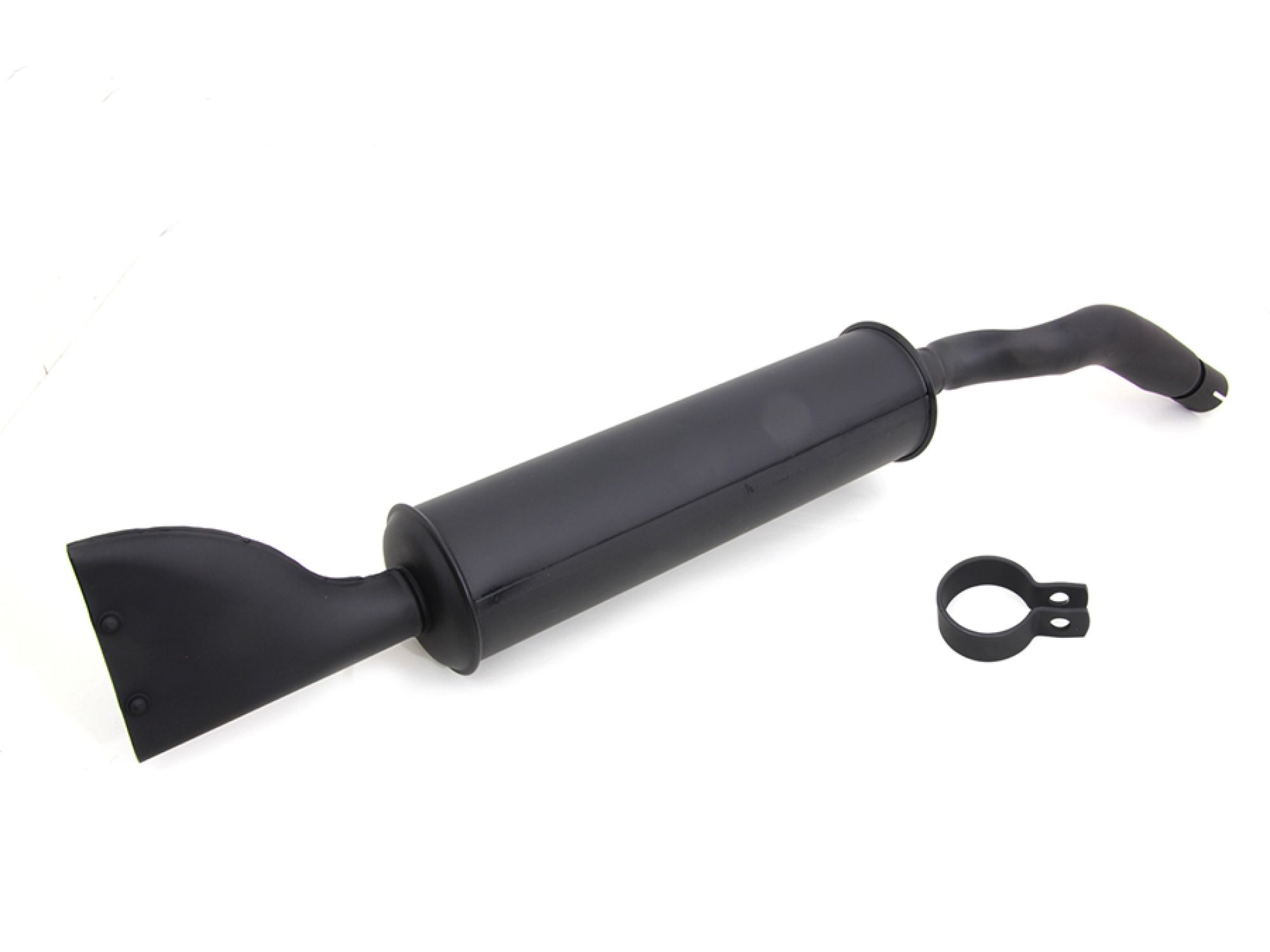 Black Servi-Car Muffler
