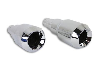 Grenade Muffler Set Chrome