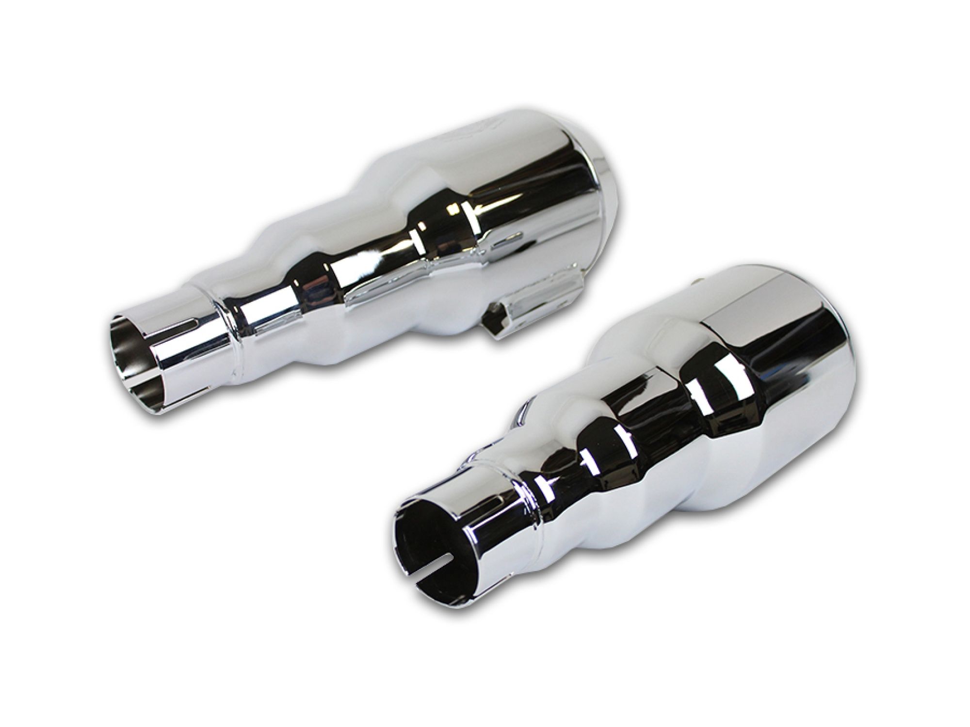 Grenade Muffler Set Chrome