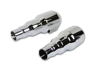 Grenade Muffler Set Chrome
