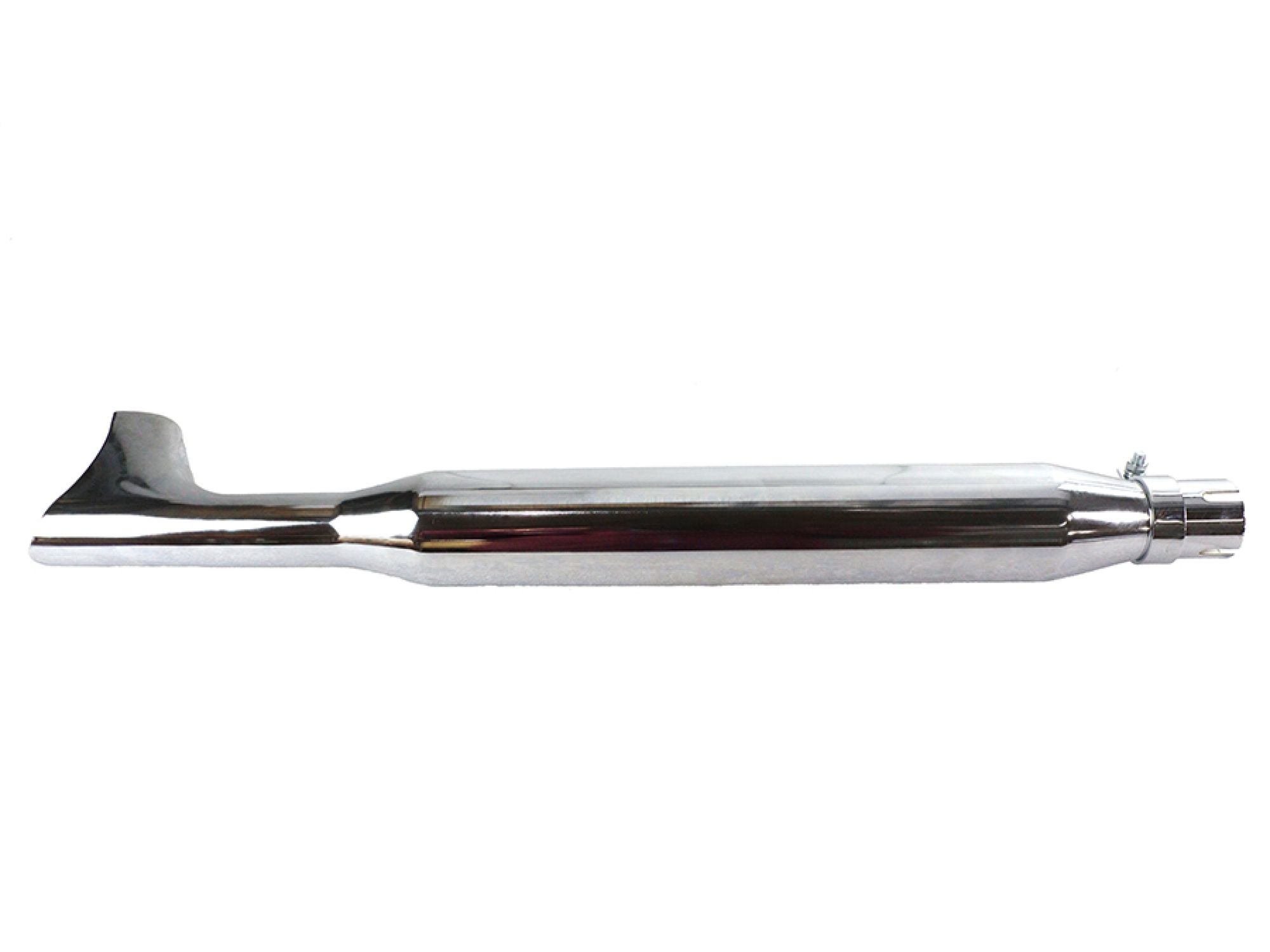 Chrome Fishtail Muffler 30"