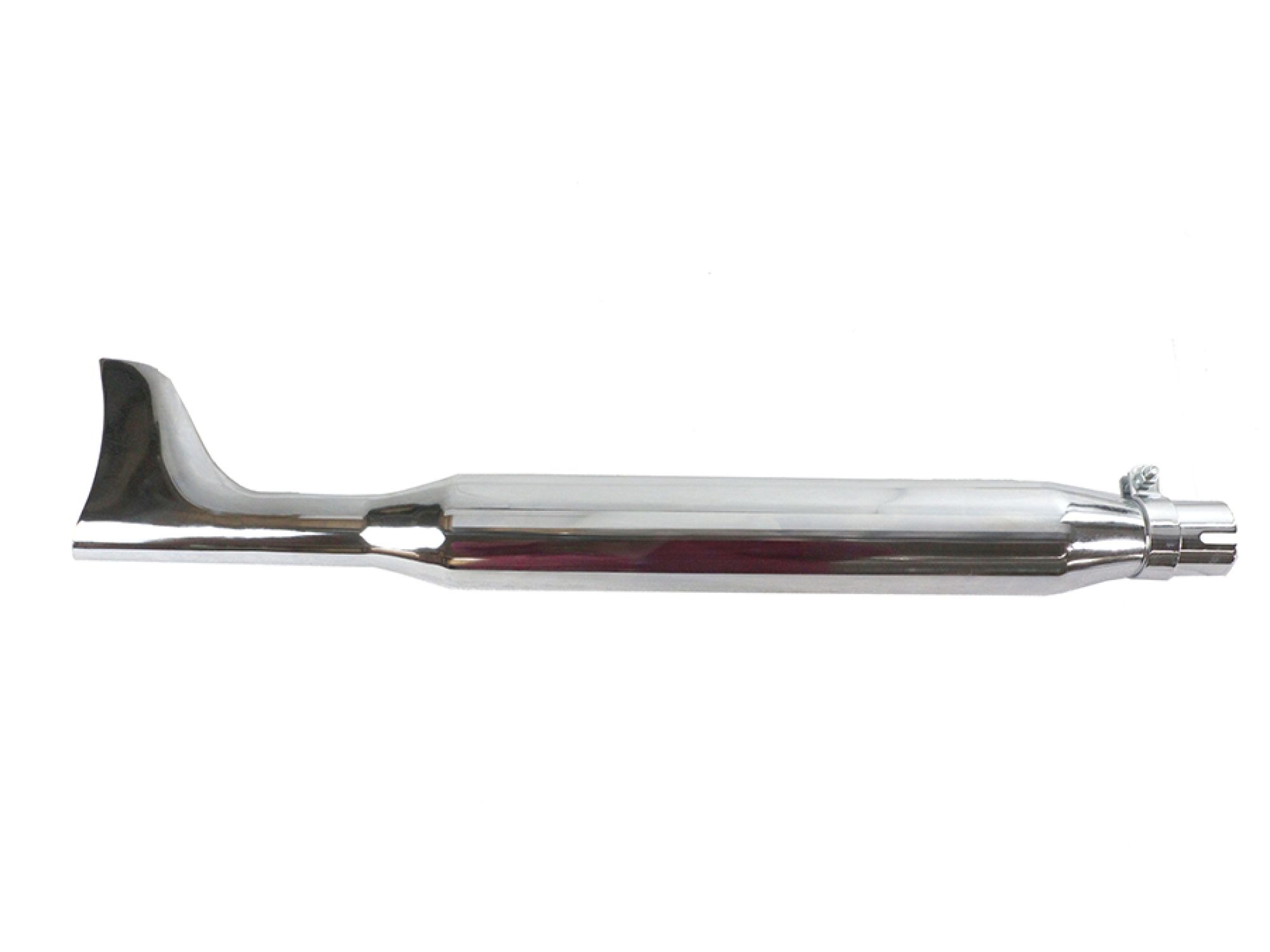 Chrome Fishtail Muffler 30"