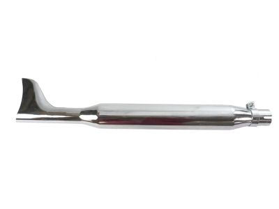 Chrome Fishtail Muffler 30"