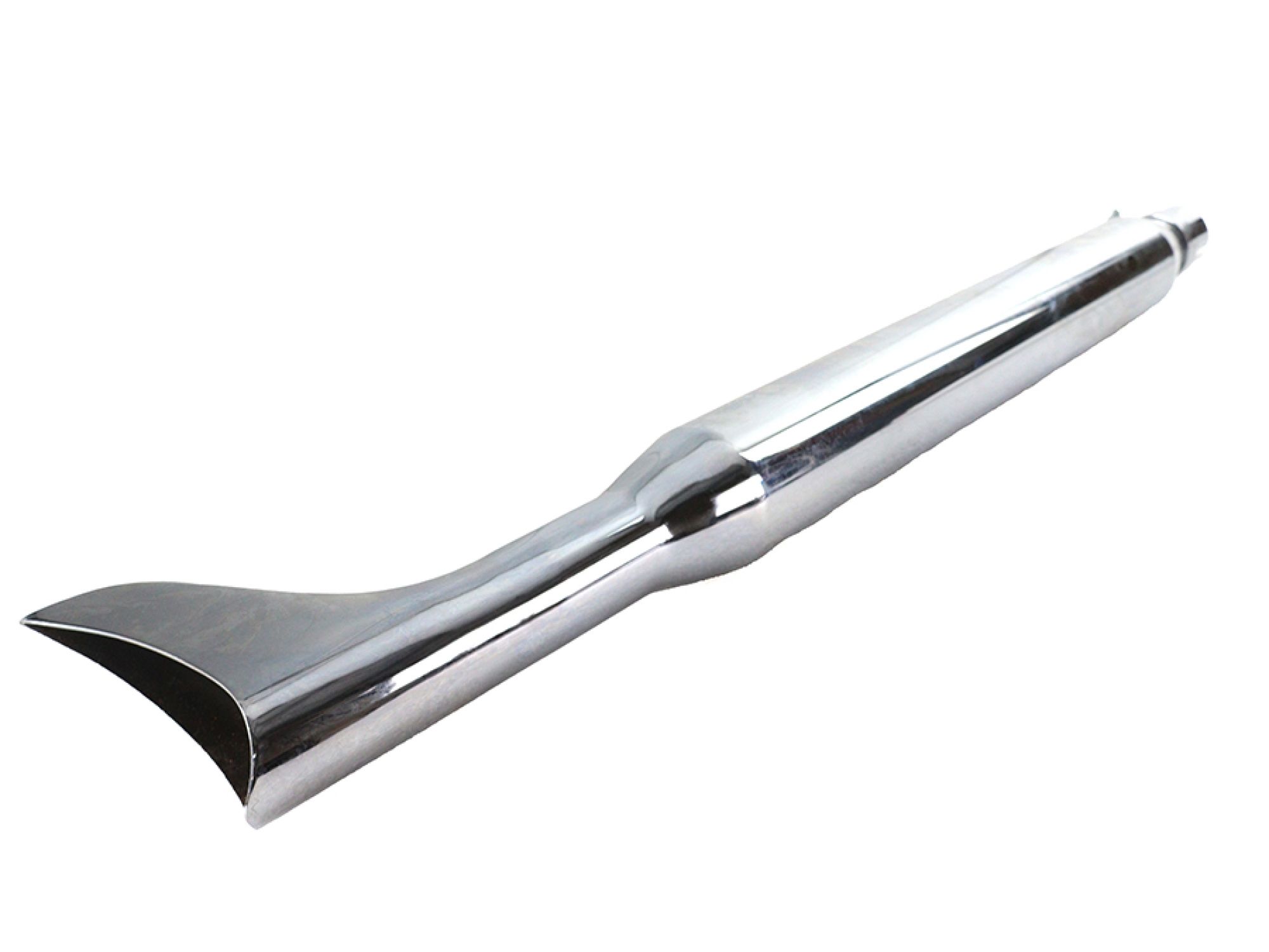 Chrome Fishtail Muffler 36"