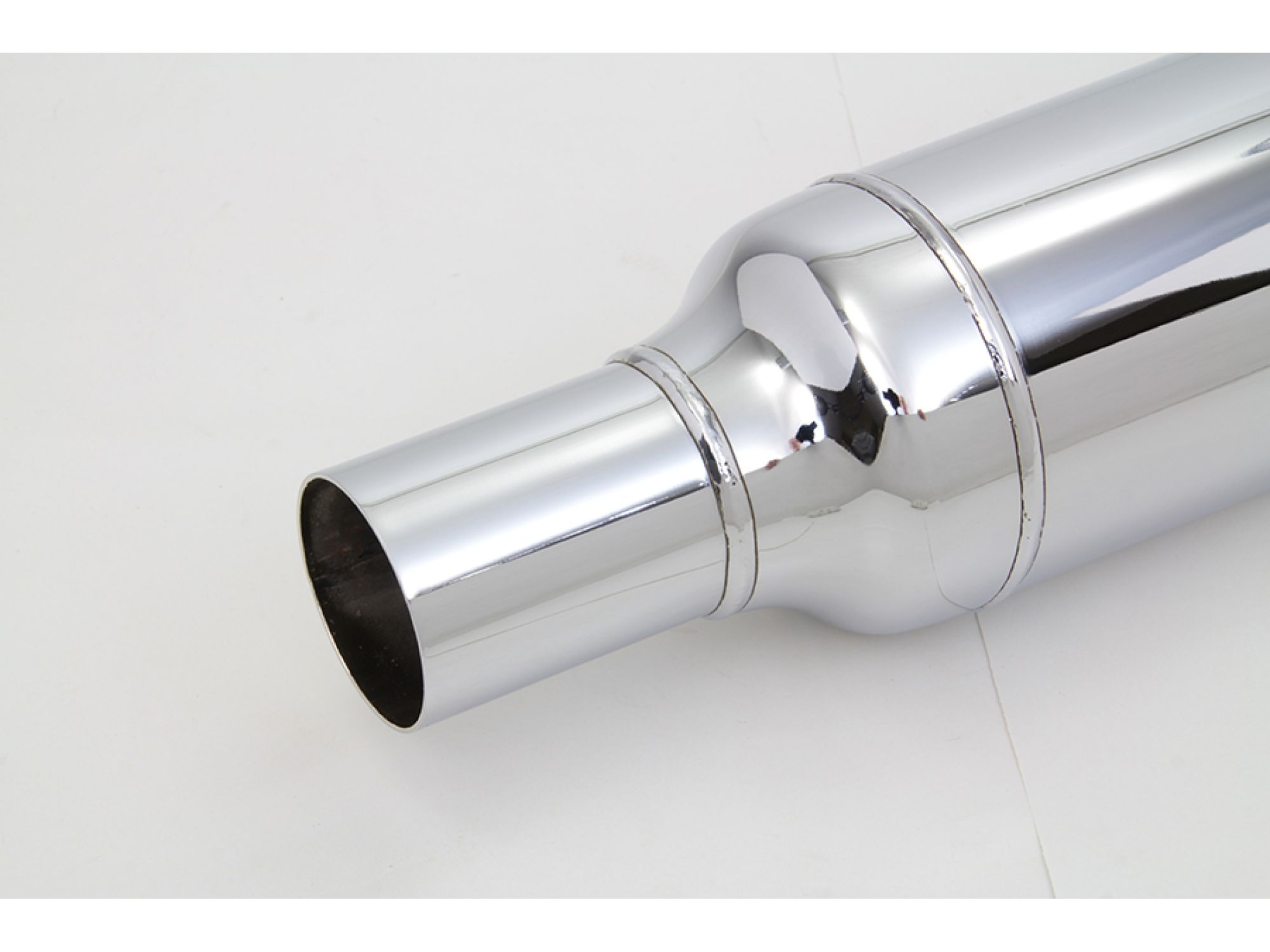 22" Cigar Muffler Chrome
