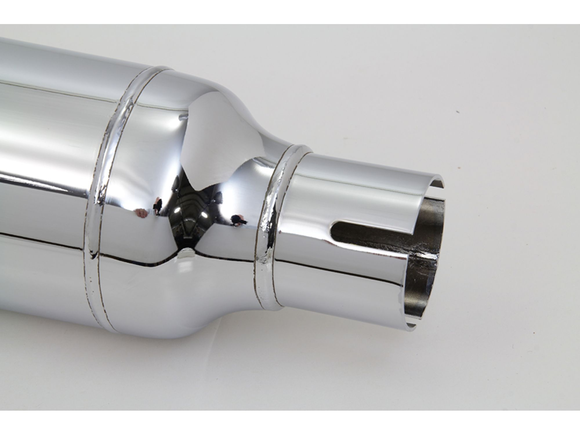 22" Cigar Muffler Chrome