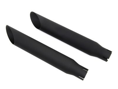 Wyatt Gatling Black Slash Slip-On Muffler Set