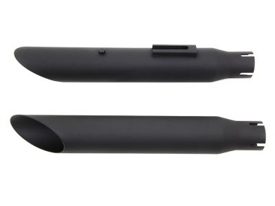 Wyatt Gatling Black Slash Slip-On Muffler Set