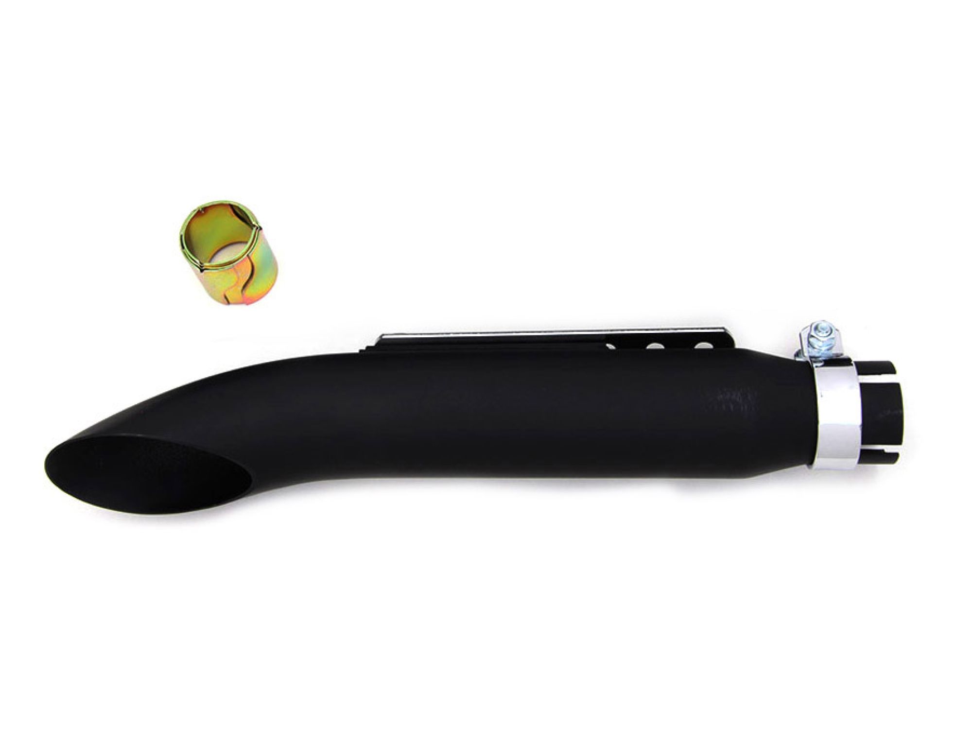 16" Turn Out Muffler Black