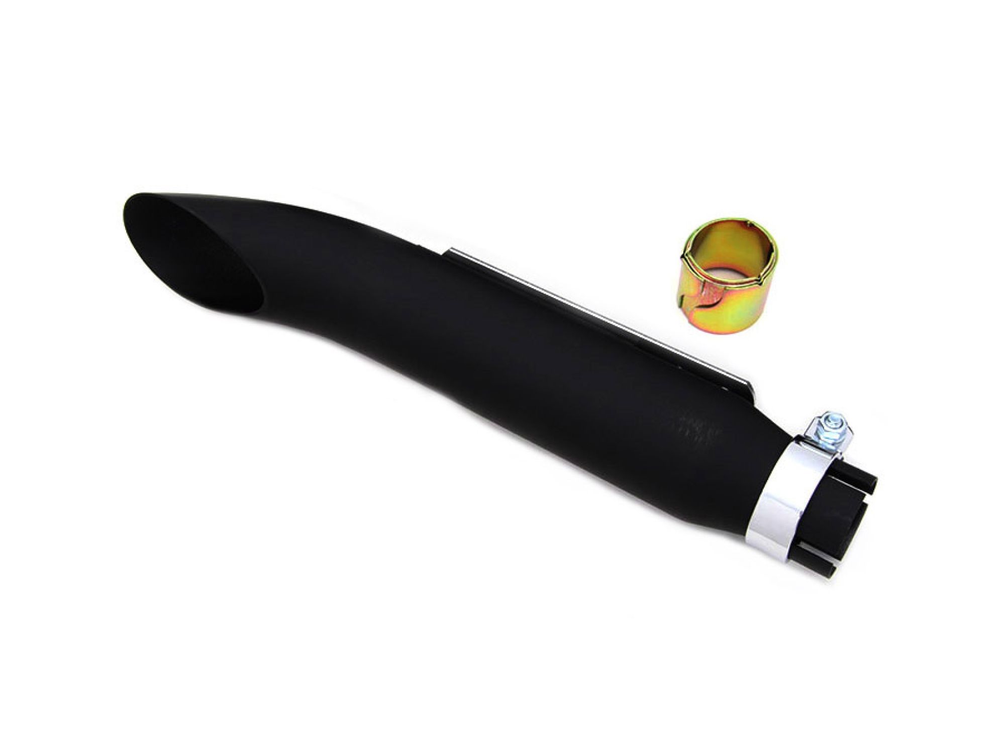 16" Turn Out Muffler Black