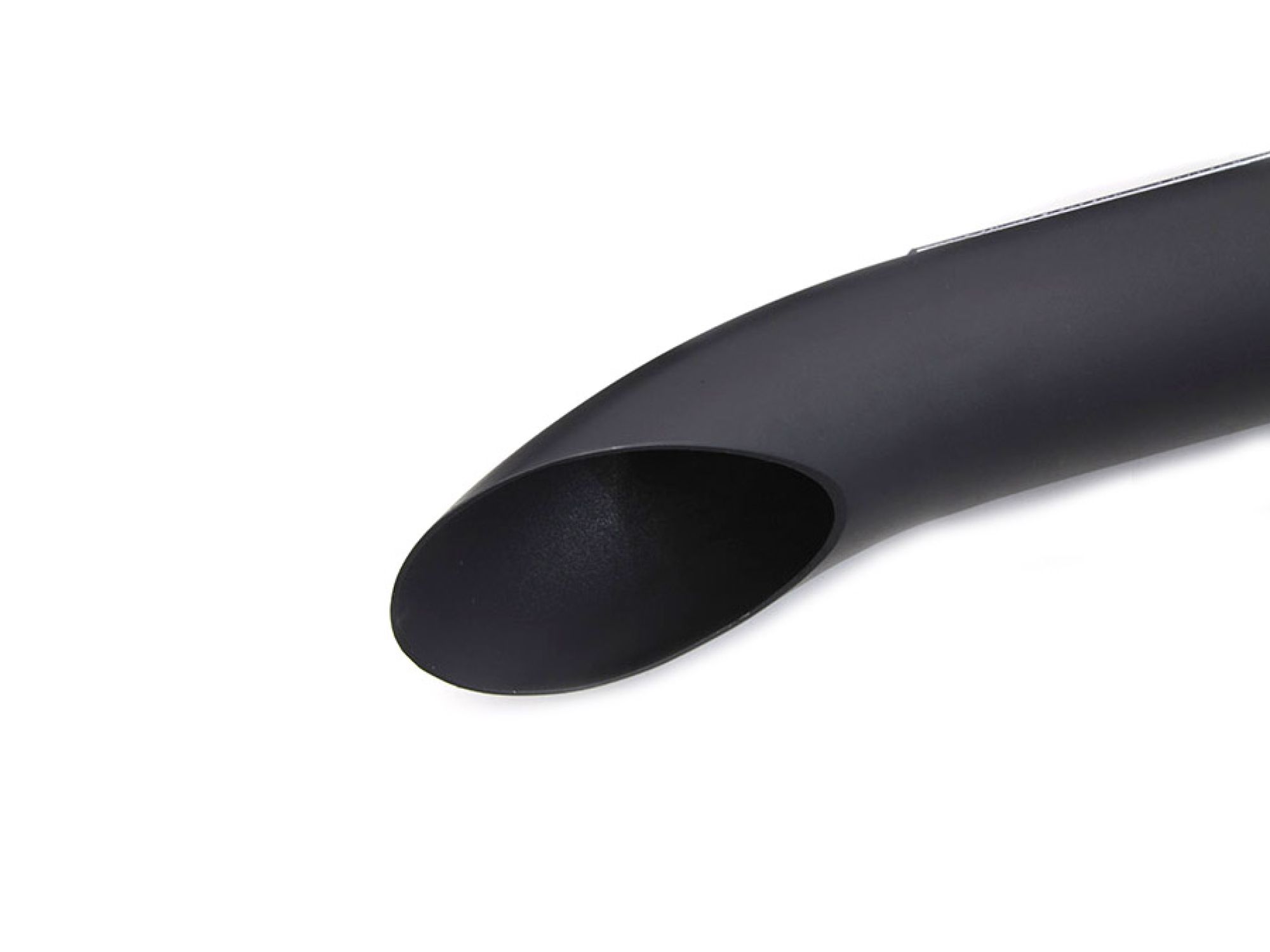 16" Turn Out Muffler Black