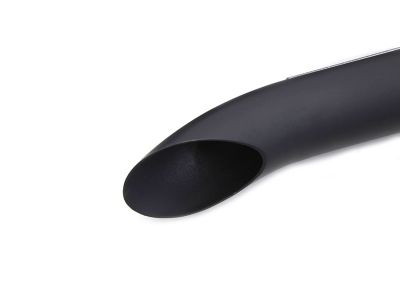 16" Turn Out Muffler Black