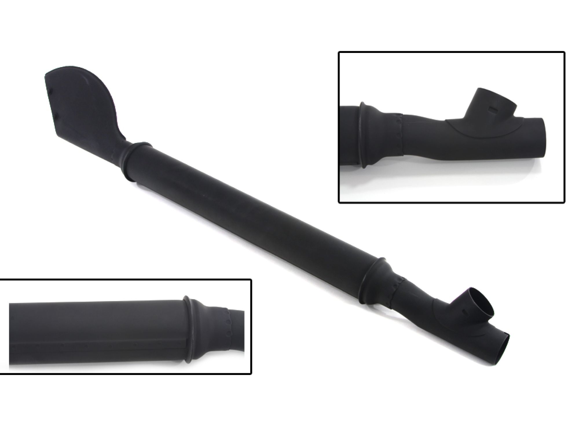 Replica Black Finish Muffler
