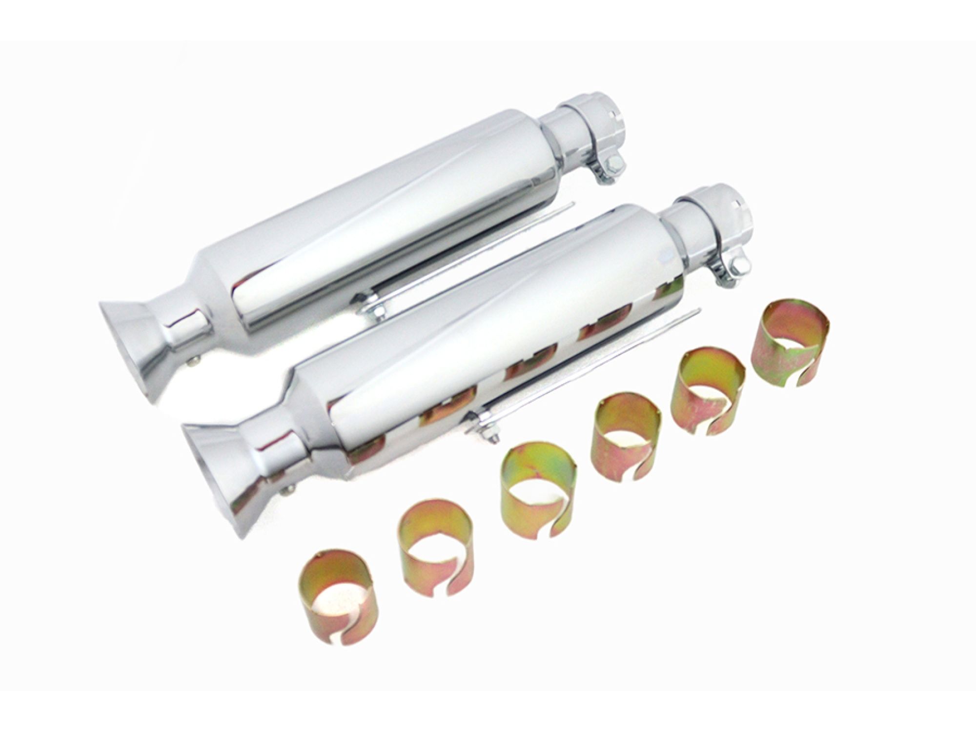 16" Shorty Trumpet Muffler Set