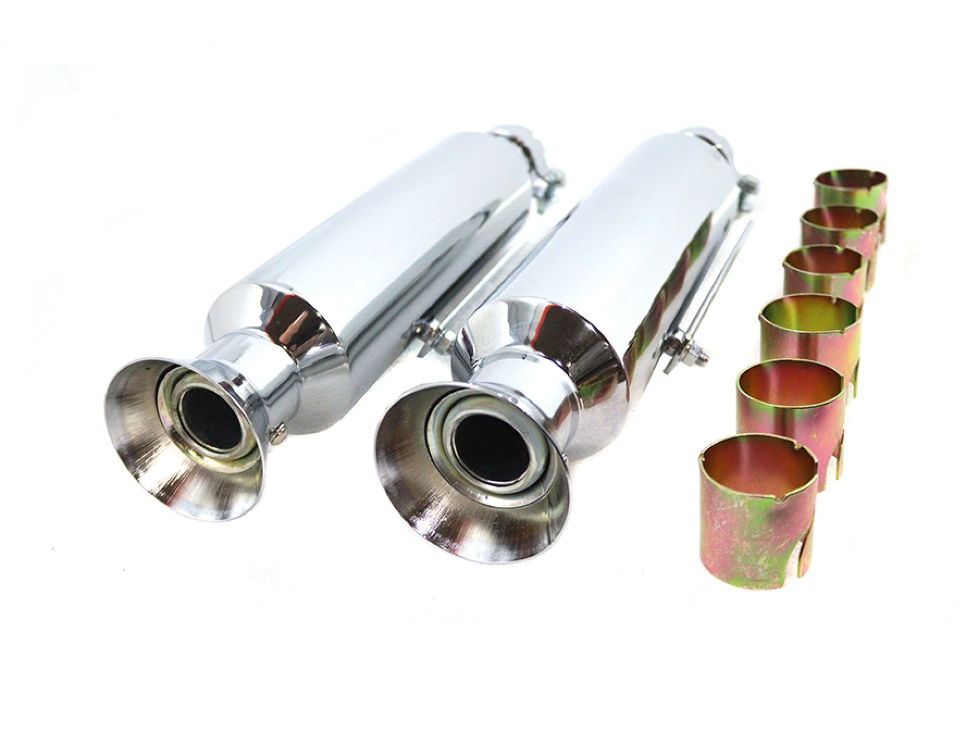 16" Shorty Trumpet Muffler Set
