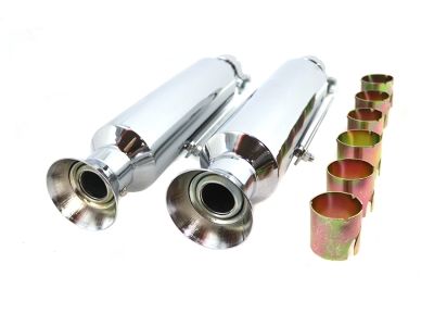 16" Shorty Trumpet Muffler Set