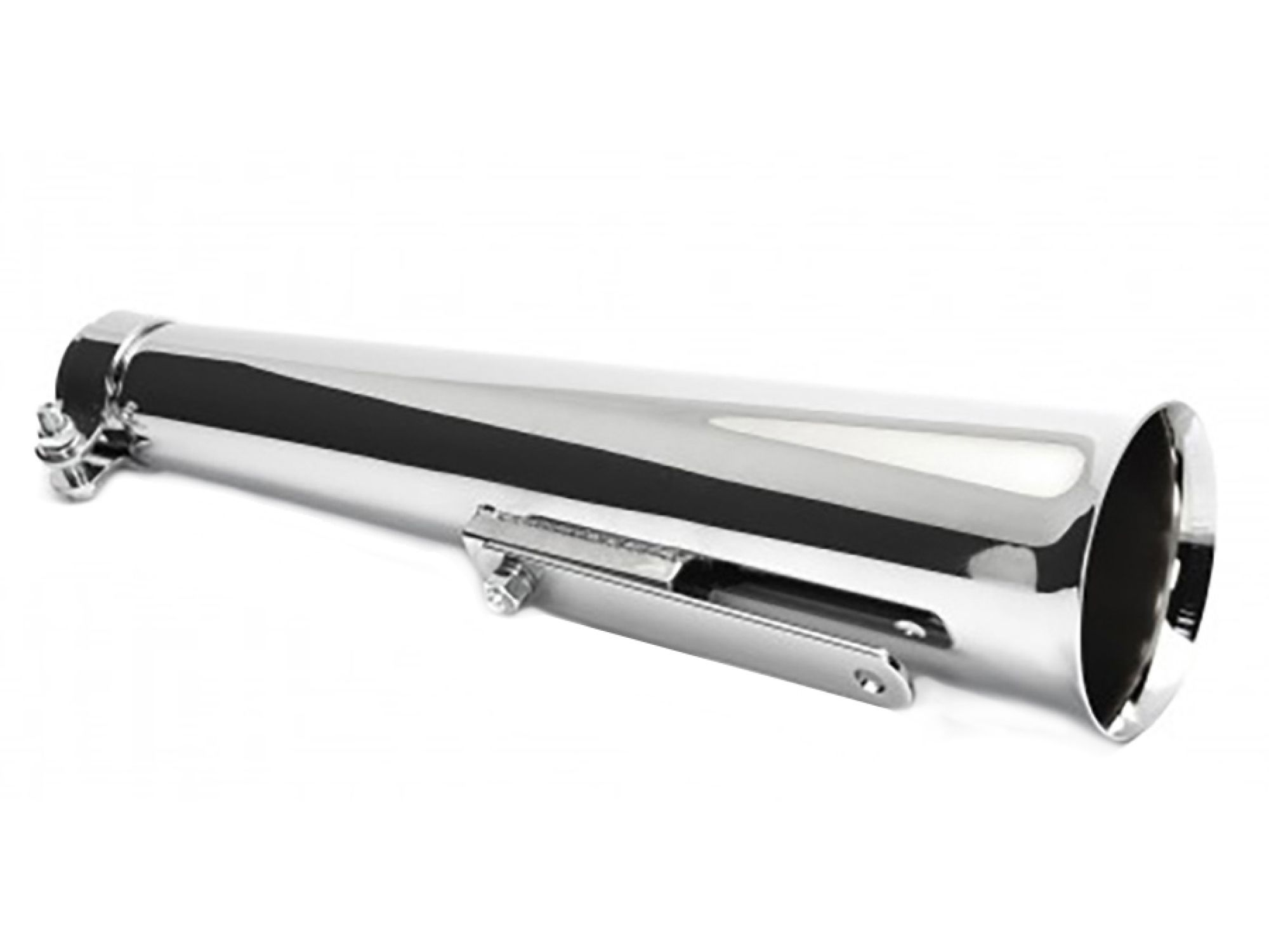 Chrome Megaphone Widow Trust Muffler