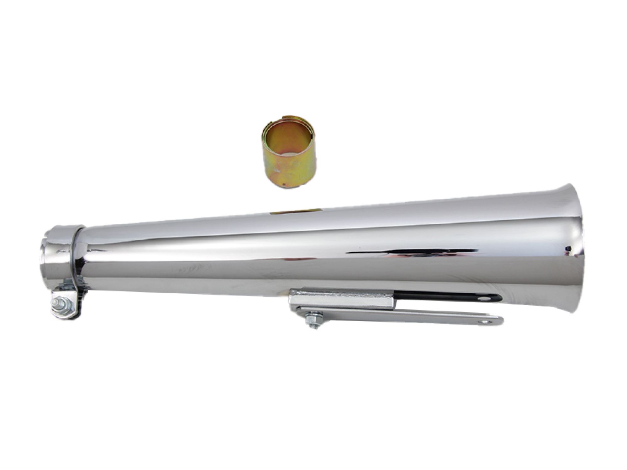 Chrome Megaphone Widow Trust Muffler