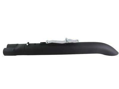 2:1 24" Collector Turn Out Muffler Black