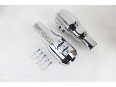 Grenade Muffler Set Chrome