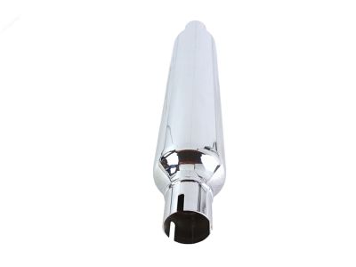 22" Cigar Muffler Chrome