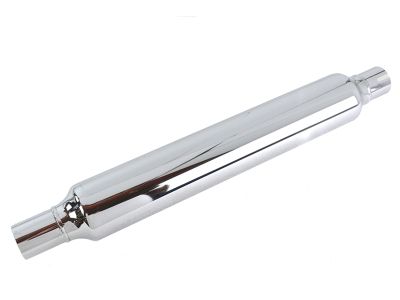 24" Cigar Muffler Chrome