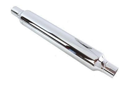 24" Cigar Muffler Chrome