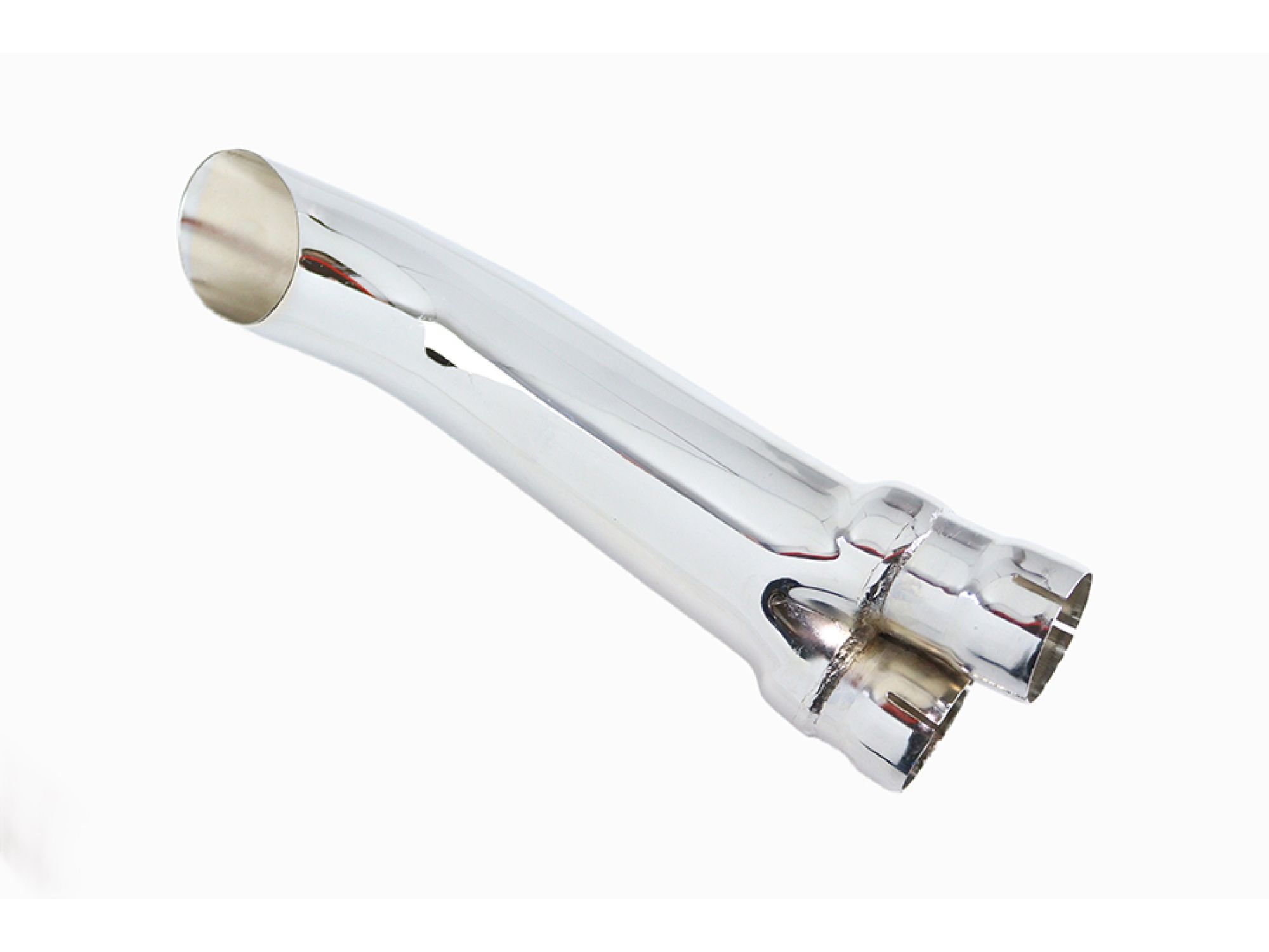 20" 2:1 Upsweep Muffler Chrome