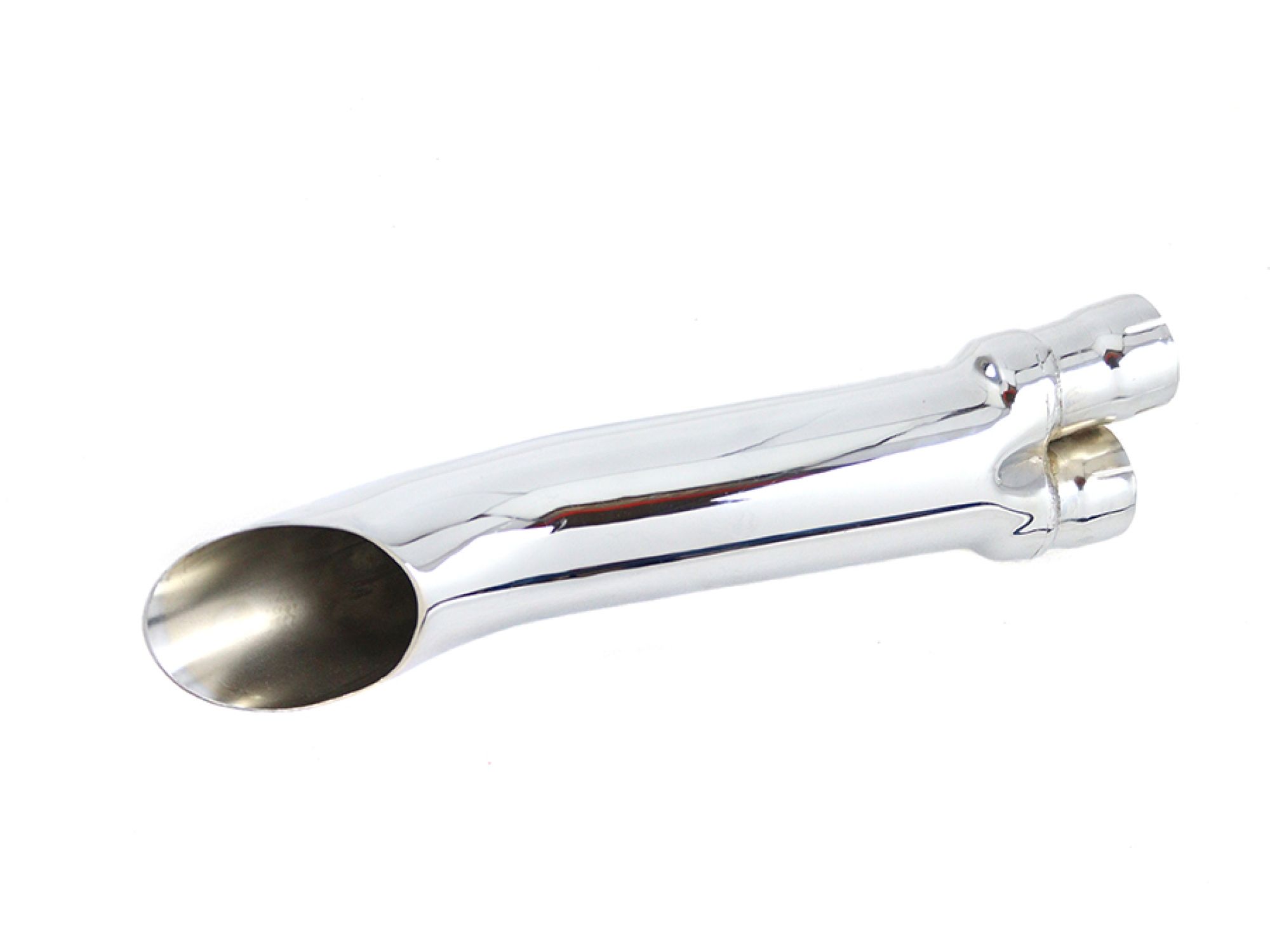 20" 2:1 Upsweep Muffler Chrome