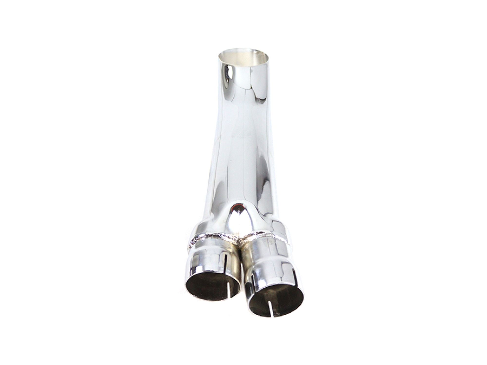 20" 2:1 Upsweep Muffler Chrome
