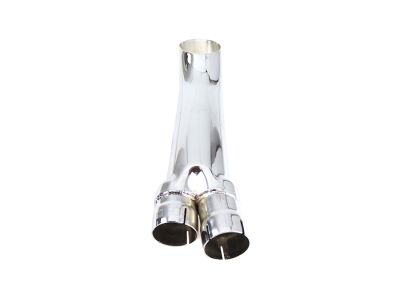 20" 2:1 Upsweep Muffler Chrome