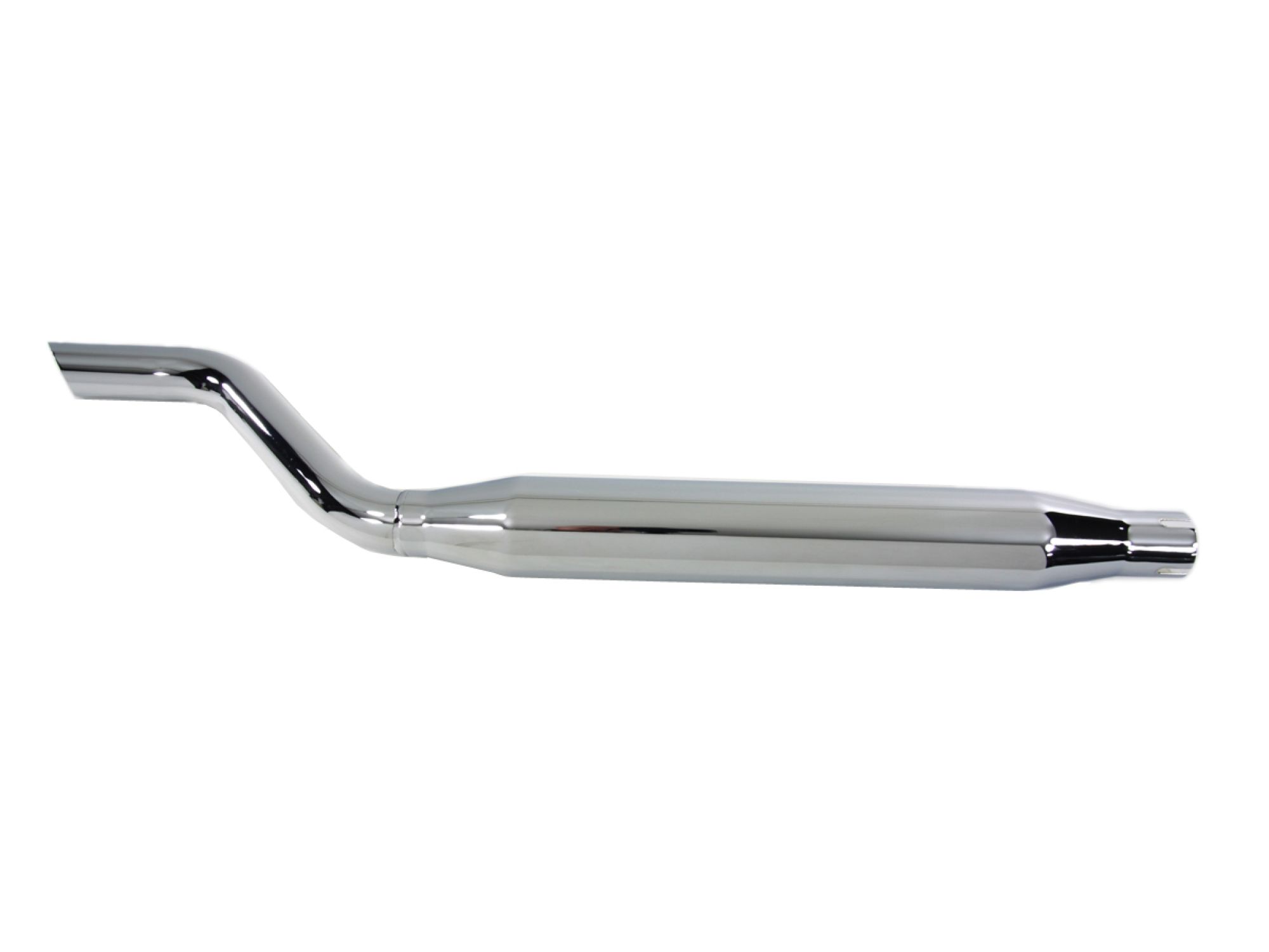 Upsweep Muffler with Down Slash