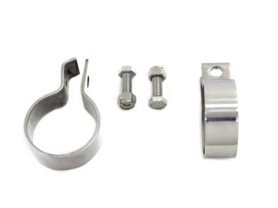 1-7/8" Muffler End Clamp Set Stainless Steel