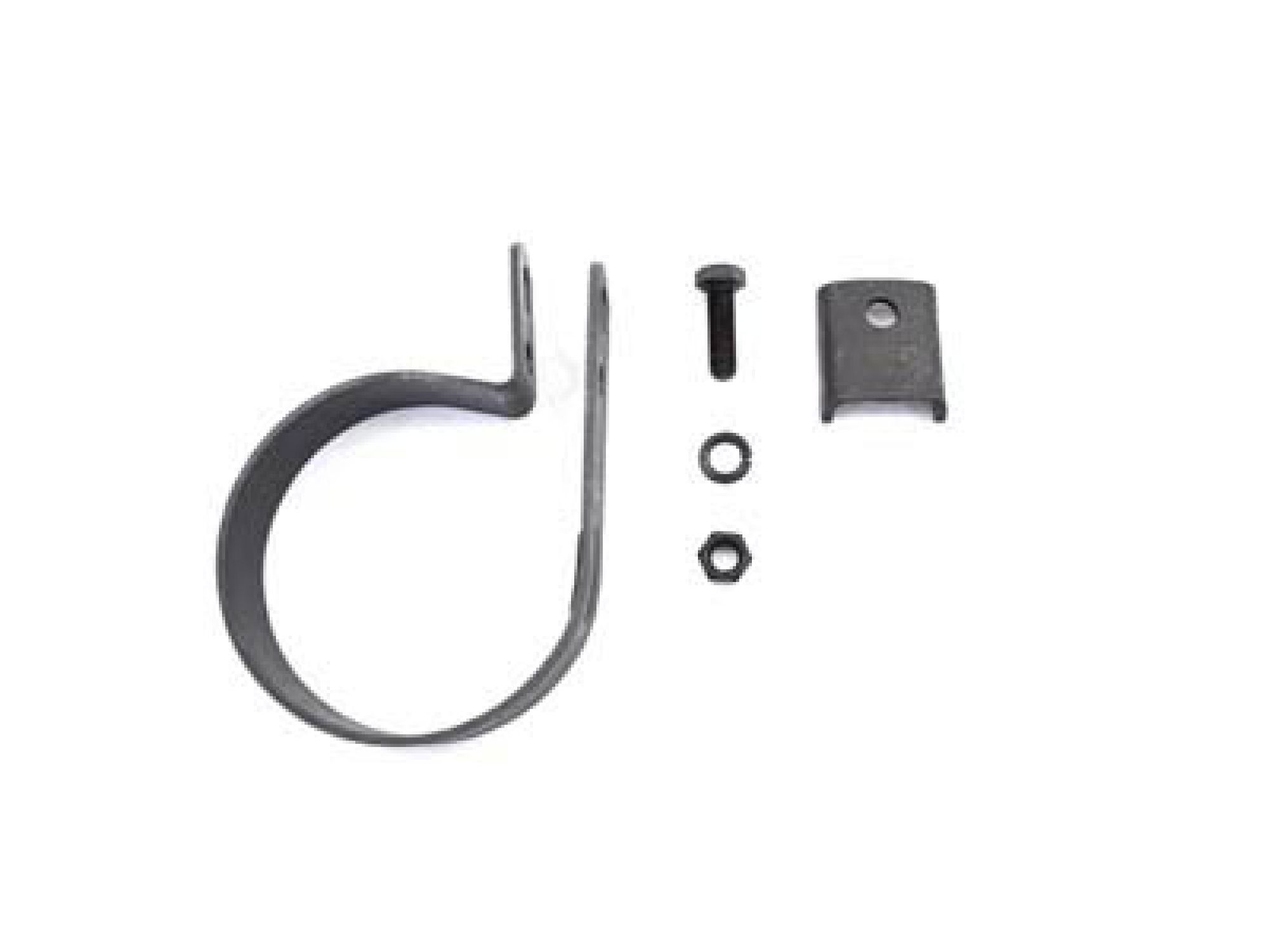 Parkerized 3-1/4" Muffler Clamp