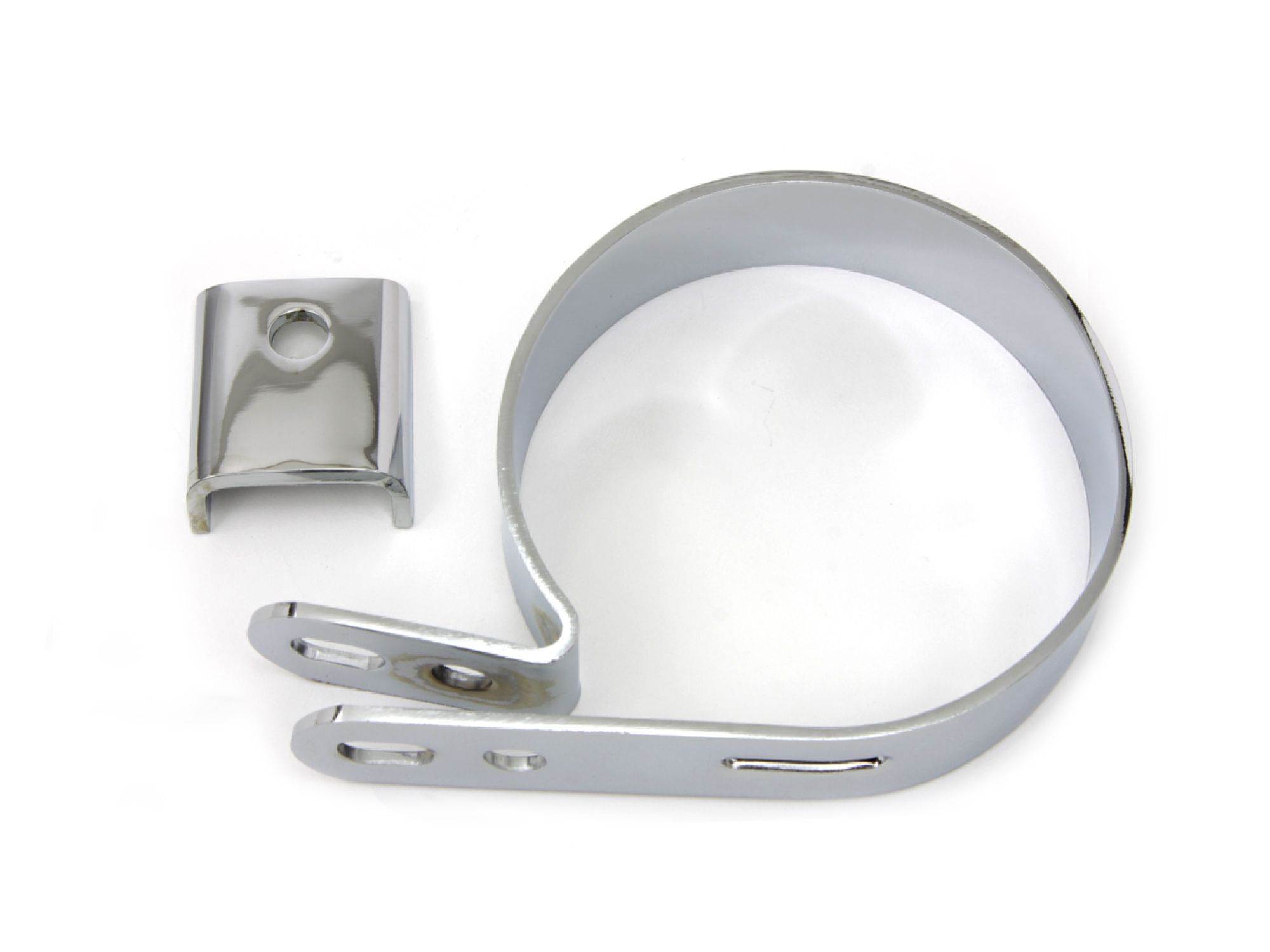 Chrome 3-1/4" Replica Muffler Clamp