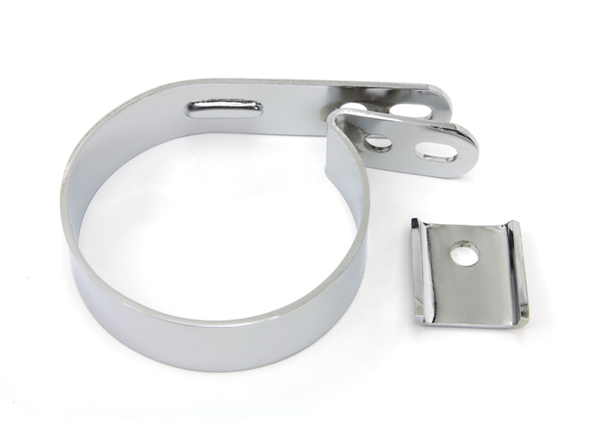 Chrome 3-1/4" Replica Muffler Clamp