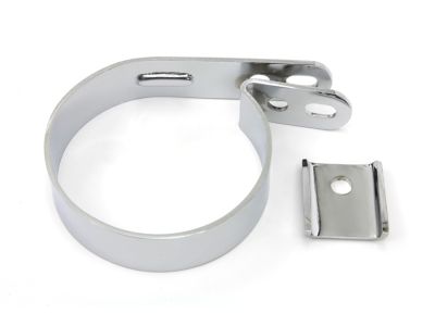 Chrome 3-1/4" Replica Muffler Clamp