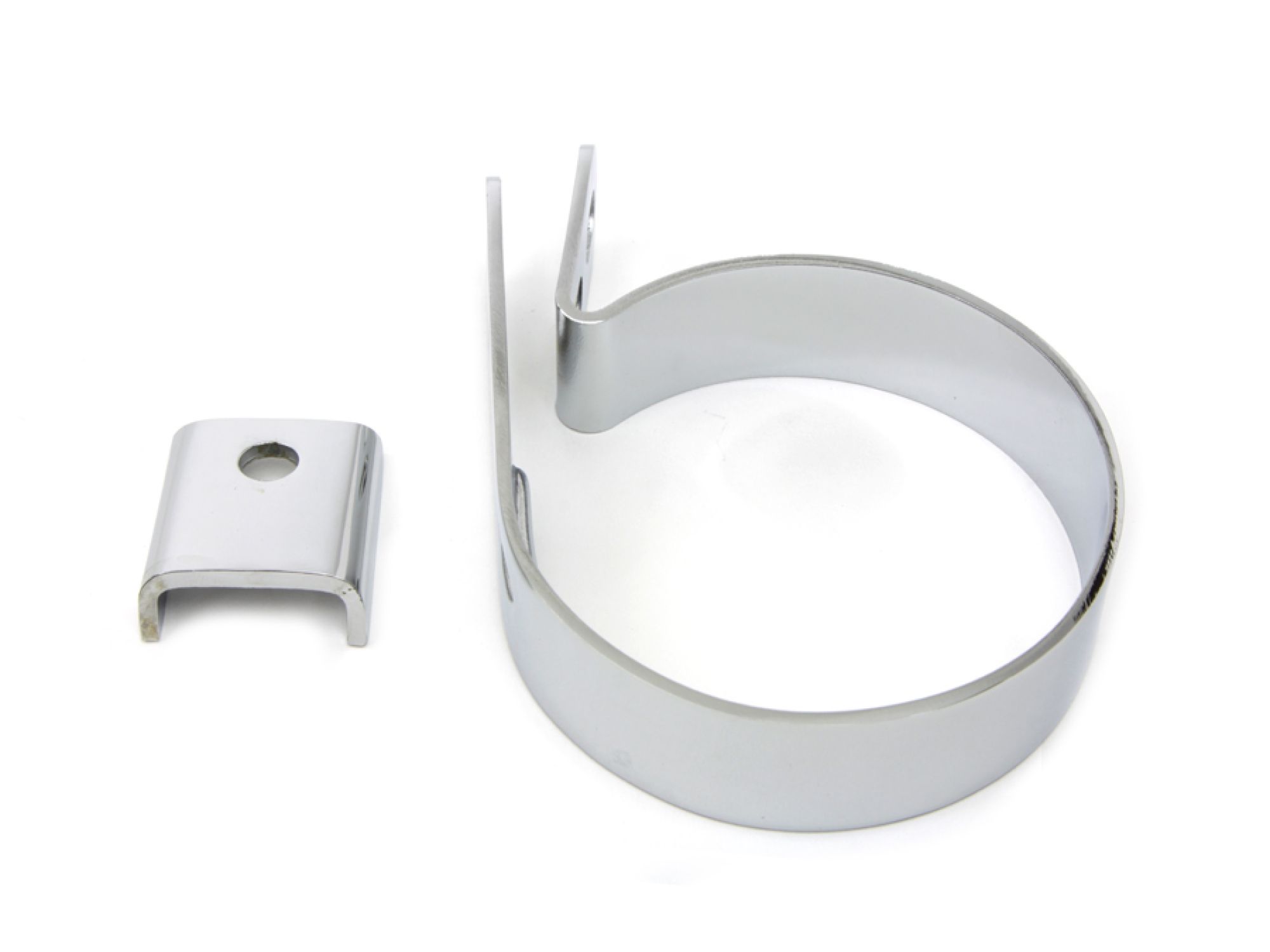 Chrome 3-1/4" Replica Muffler Clamp