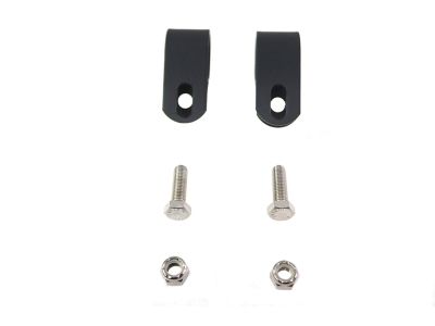 Black 1" Muffler Clamp Set
